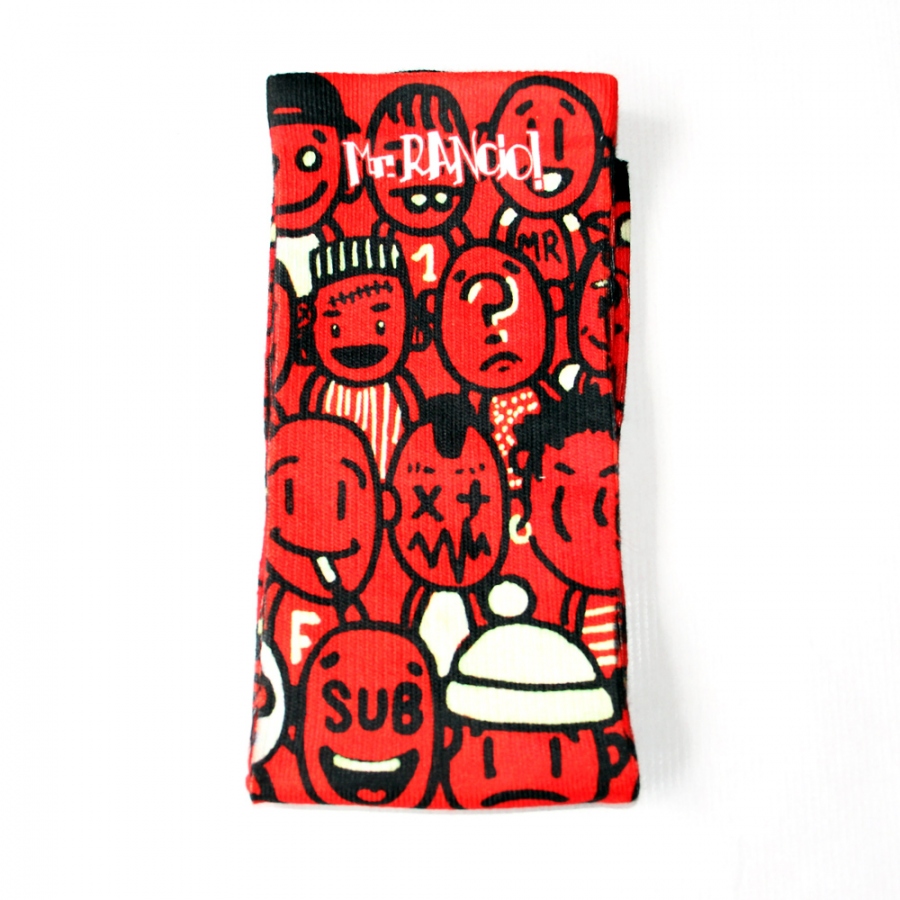Calcetines Doodle Red