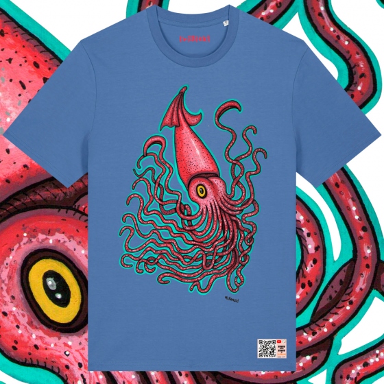 Camiseta Calamar Rojo