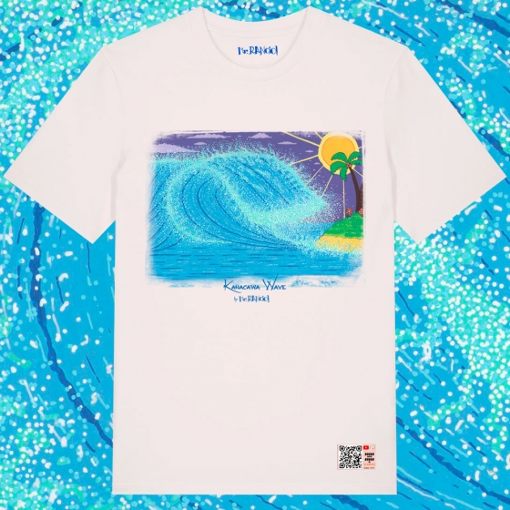 Camiseta Ola de Kanagawa