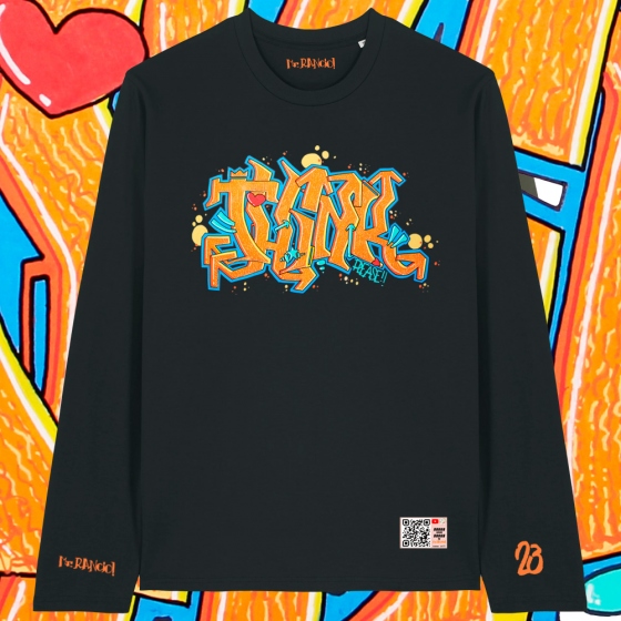 Camiseta manga larga Think Please