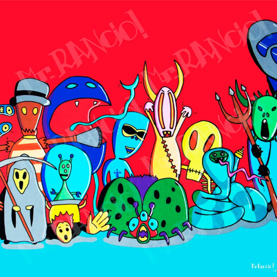 Diseño Print Monsters
