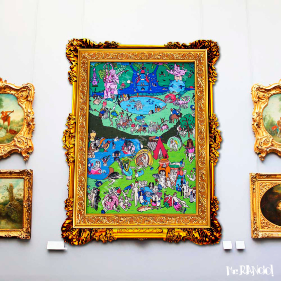 Versión propia de "El Jardín de las Delícias"