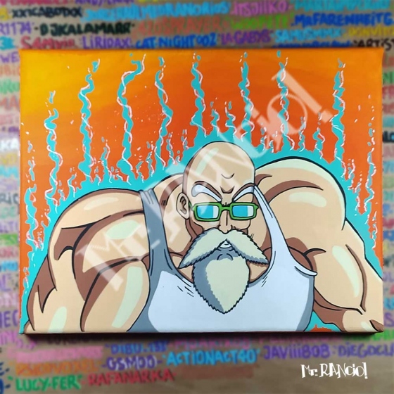 Lienzo de Muten Roshi
