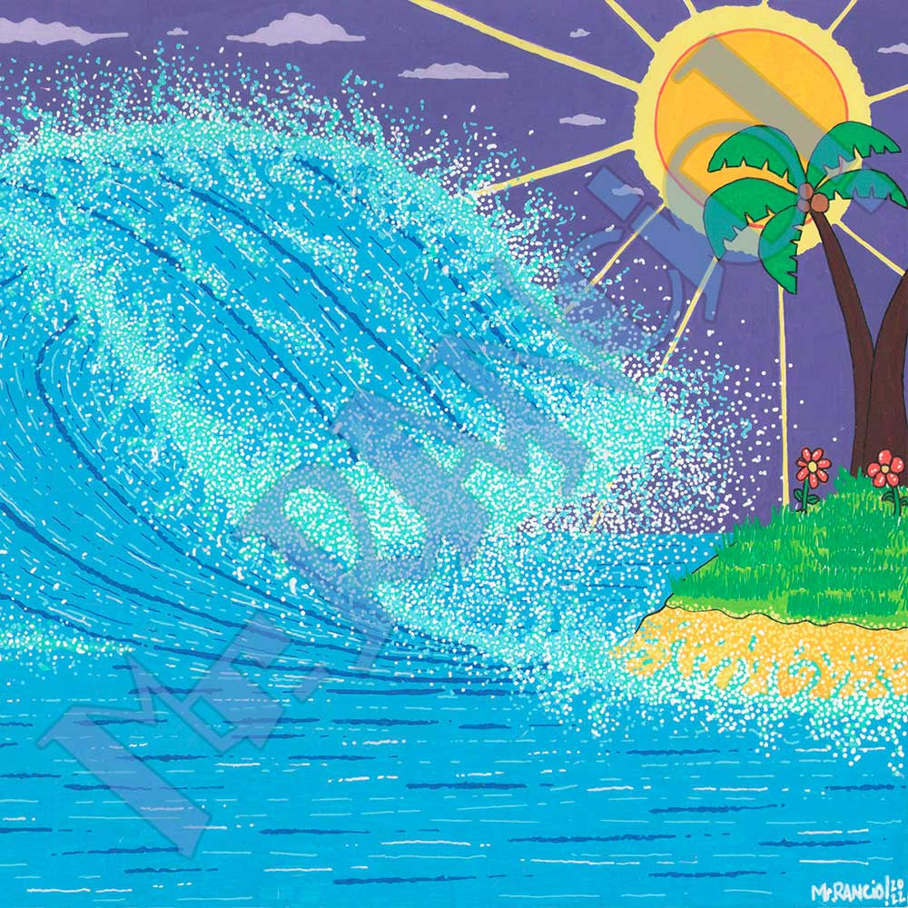 Diseño Print Ola Kanagawa Diseño Print Ola Kanagawa